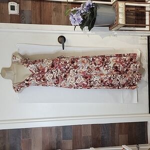 PPLA Floral Jersey Maxi Wrap‎ Dress
